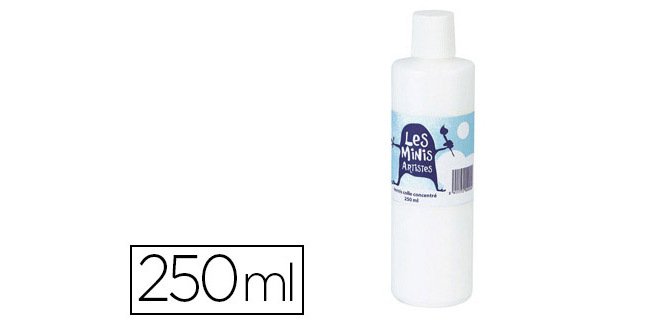 Colle vernis les minis artistes colle concentrée toutes techniques vernis collage spécialement serviette pot 250ml