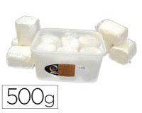 Pâte à modeler modly multi-activités autodurcissante coloris blanc pack 12 pains 250g