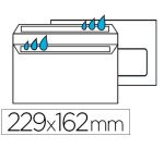 Enveloppe économique c5 162x229mm 80g autocollante fenêtre 45x100mm coloris blanc boîte 500 unités