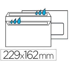 Enveloppe économique c5 162x229mm 80g autocollante fenêtre 45x100mm coloris blanc boîte 500 unités