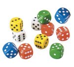 Dés éducatifs à points culture club 2000 20 unités