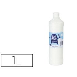 Colle vinylique les minis artistes usage scolaire idéale travaux manuels papier carton bois métaux bidon 1l