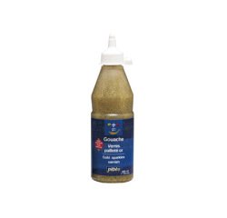 Vernis gouache pébéo pailleté or inodore protège illumine oeuvres flacon 500ml