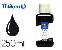 Encre de chine pébéo plume pinceau couleur noir flacon 250ml