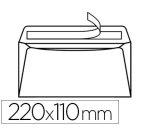 Enveloppe gpv green erapure recyclée dl 110x220mm 90g bande auto-adhésive boîte 500 unités
