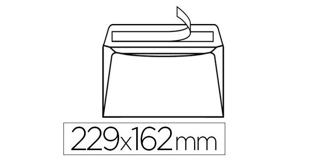 Enveloppe gpv green erapure recyclée c5 162x229mm 90g adhésive bande protection coloris blanc extra boîte 500 unités