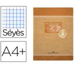 CONQUERANT SEPT Cahier 'Recyclé', 240 x 320 mm, séyès