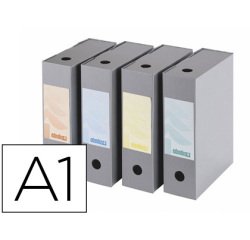 Boîte archives extendos polypropylène recyclable 335x245mm dos 100mm fermeture sécurisée montage simple livré plat