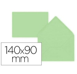 Enveloppe gpv élections c30 90x140mm 80g recyclable non gommée patte triangulaire coloris vert boîte 1000 unités