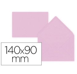 Enveloppe gpv élections c30 90x140mm 80g recyclable non gommée patte triangulaire coloris rose boîte 1000 unités