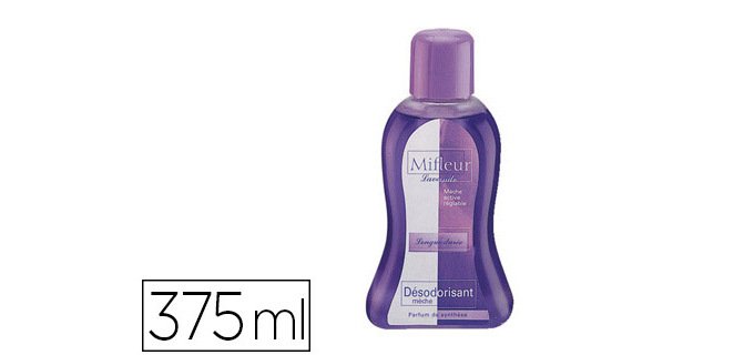 Désodorisant mèche coldis mifleur lavande desctructeur odeur mèche réglable longue durée 7 semaines 375ml