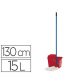 Ensemble balai espagnol complet seau 15l polypropylène essoreuse frange manche métallique