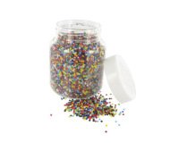 Perle rocaille opaque diamètre 3mm bocal 500g