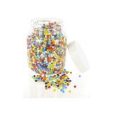 Perle rocaille opaque diamètre 5mm bocal 500g