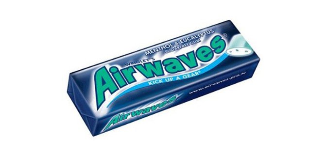 Chewing-gum airwaves menthe/eucalyptus 10 dragées