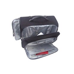 Pilot case roller pour ordinateur 15.6\" capacité 25l dimensions 380x250x360mm coloris noir