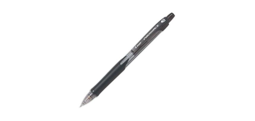 Porte-mines pilot progrex begreen rechargeable 0,7mm    coloris noir