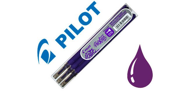 Recharge pour roller FRIXION POINT BLS-FRP5, violet