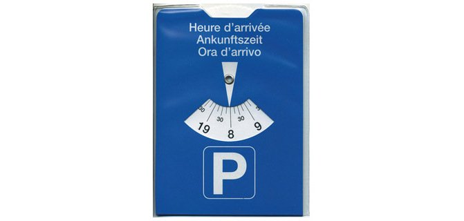 Disque stationnement européen