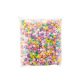 Perle plastique mixte 450g sachet 1500 unités