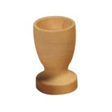 Coquetier en bois à décorer hauteur 7cm