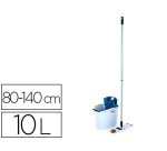 Ensemble seau balai us mini 10l 5l essoreur balai plat petites surfaces manche alu extensible en option