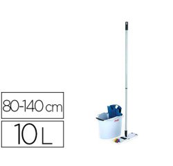 Ensemble seau balai us mini 10l 5l essoreur balai plat petites surfaces manche alu extensible en option