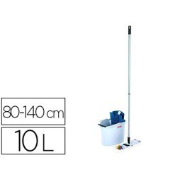 Ensemble seau balai us mini 10l 5l essoreur balai plat petites surfaces manche alu extensible en option