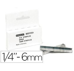 Agrafe bostitch sp6 boîte 1000 unités