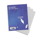 Buvard 7000 16x21 cm 10 feuilles uni 100 g teinte blanche