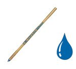 Recharge universelle stylo-bille courte laiton largeur moyenne coloris bleu