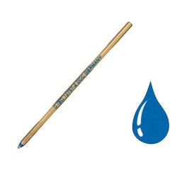 Recharge universelle stylo-bille courte laiton largeur moyenne coloris bleu