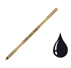 Recharge universelle stylo-bille courte laiton largeur moyenne coloris noir