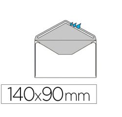 Enveloppe visite gpv saint louis papier vélin blanc 100g 90x140mm gommée coloris blanc coffret 100 unités