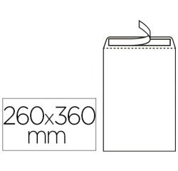 Pochette gpv kraft bulles air économique 260x360mm h coloris blanc 75g sachet 10 unités