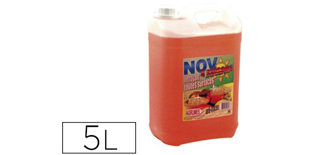 Nettoyant ménager coldis nettoie désodorise toutes surfaces tous revêtements parfum agrumes bidon 5l