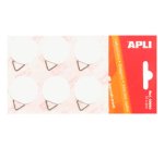 Attache apli cadres tableaux panneaux supporte 200g crochet métal triangulaire sachet 12 unités