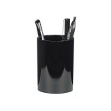 Pot à crayons cep confort polystyrène antichoc haute qualité parois épaisses hauteur 105mm diamètre 75mm coloris noir