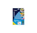 Etui 10 feuilles a5 agipa pastilles adhesives 15mm bleu