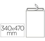 Pochette gpv kraft bulles air économique 340x470mm k coloris blanc 75g sachet 10 unités