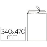 Pochette gpv kraft bulles air économique 340x470mm k coloris blanc 75g sachet 10 unités