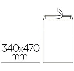 Pochette gpv kraft bulles air économique 340x470mm k coloris blanc 75g sachet 10 unités