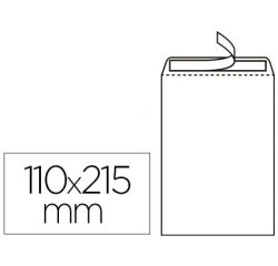 Pochette gpv kraft bulles air économique 110x215mm b coloris blanc 75g sachet 10 unités