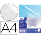 Pochette coin elba polyproylène souple grainé 9/100e a4 capacité 20f incolore boîte de 100 unités