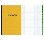 Registre standard elve piqué a4 210x297mm échéancier 100 pages