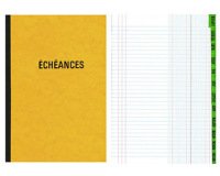 Registre standard elve piqué a4 210x297mm échéancier 100 pages