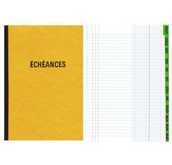 Registre standard elve piqué a4 210x297mm échéancier 100 pages