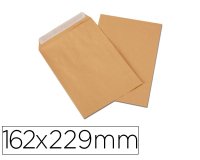 Pochette kraft gpv adhésive économique c5 162x229mm 90g boîte 500 unités