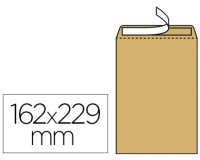 Pochette kraft gpv autocollante économique c5 162x229mm 90g boîte 500 unités