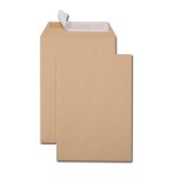 Pochette kraft gpv adhésive économique b5 176x250mm 90g boîte 500 unités